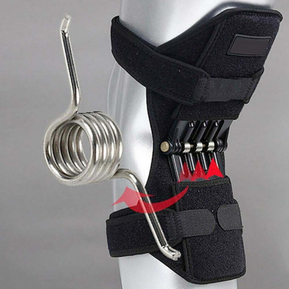AJZIOJIRO 1Pair Joint Knee Brace Support Knee Braces Joint Powerful Rebound Spring Force Knee Pads