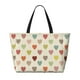 thumbnail image 2 of Fotbe Heart Polka Dot Bolsa de Viaje para Playa - Resistente al Agua, Bolsa Tote de Gran Capacidad y Ligera con 7 Bolsillos para Mujeres y Hombres, 2 of 7
