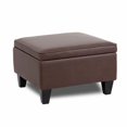 thumbnail image 1 of Bomber Réception Sectional Pouf&44; Brun, 1 of 1