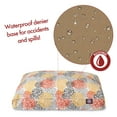 thumbnail image 4 of Majestic Pet | Blooms Rectangle Pet Bed For Dogs, Removable Cover, Citrus, Medium, 4 of 5
