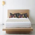 thumbnail image 6 of Yayeee Pillowcase Queen Size Set of 2 Satin Wrinkle Resistant Pillow Case, Abstract Mountain, 6 of 7