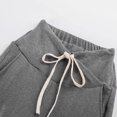 thumbnail image 4 of hoksml Women's Maternity Wide Leg Lounge Pants Soft Stretchy High Waist Drawstring with Pockets Comfortable Trousers for Daily and Sleep Wear, 4 of 8