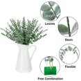 thumbnail image 4 of Viworld 12 Pcs Artificial Eucalyptus Stems Faux Eucalyptus Leaves Stems 15 inch Fake Eucalyptus Branches for Wedding Bouquet Home Decor, 4 of 7