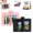 Black+Pink, variant on Personalized Rotating Photo Frame Carousel Custom Photos Desktop Reel Flip & Spin Box Memory Display Mini Small Picture Cute Gift for Birthday Anniversary Graduation Dormitory DIY
