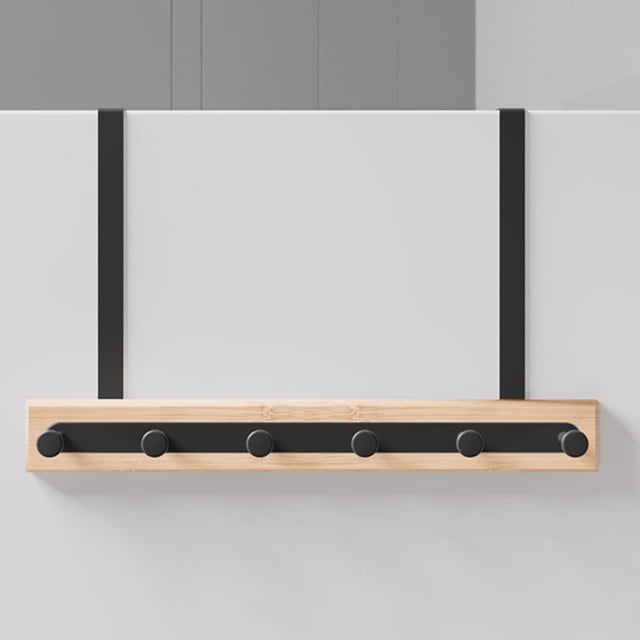 Perchero sobre la Puerta Perfecl Negro Ganchos para Puertas
