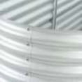 thumbnail image 5 of vidaXL Garden Raised Bed Silver Galvanized steel Large Durable, 5 of 10