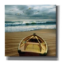 Epic Graffiti 'Pacific 6 AM' by Carlos Casamayor, Canvas Wall Art, 37"x37"