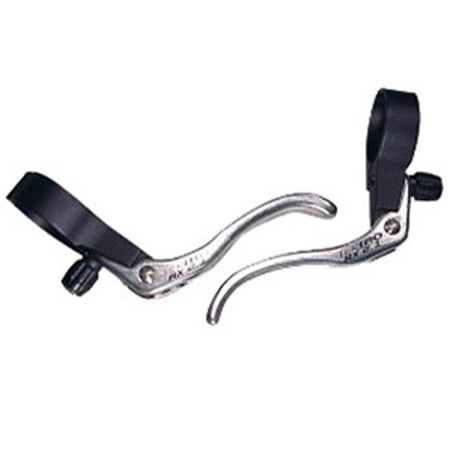 Cyclocross Brake - RL721 Cross Brake Lever Set (Silver, 31.8-mm Clamp), Used in cyclocross and touring By Tektro