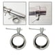 thumbnail image 5 of de pinzas para mancuernas, abrazadera para levantamiento de pesas, liberación rápida, portátil, duradera para ejercicio, entrenamiento de fuerza, piez Macarena Abrazadera de barra, 5 of 8