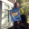 thumbnail image 2 of Afghan Hound Welcome Flag Canvas House Size, 2 of 4