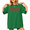 green-1, variant on Confident Party Graphic Shirt for Women "It's Giving Mrs" Red Serif Font Black Tee Top