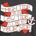 thumbnail image 3 of CafePress - Navy High Tide By Your Side Dark T Shirt - Men's Classic Graphic Cotton T-Shirt, 3 of 4