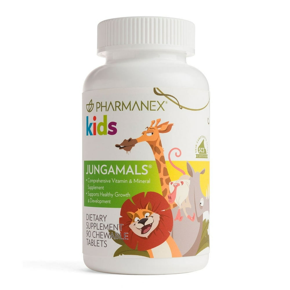 Pharmanex Nu Skin Kids Jungamals Vitamin & Mineral Supplement - Walmart ...