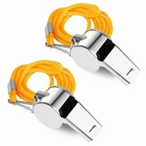 Metal Sport Whistle 2 Pack