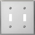 thumbnail image 1 of Jackson-Deerfield Mfg. 8CS102 Pro-Bright Chrome Steel Wall Plate, 1 of 3