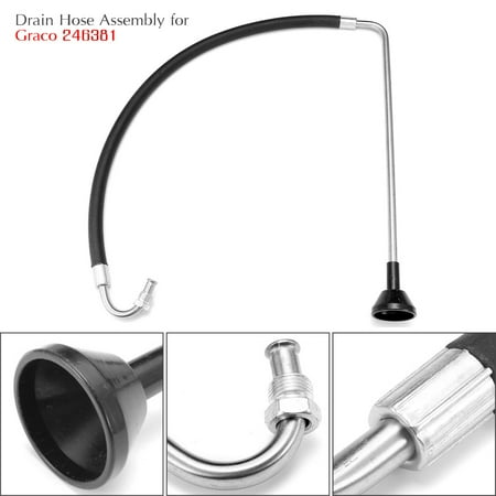 Spray Assembly - Replacement Steel Drain Hose Assembly for 246381 Airless Paint Spray