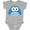 AC-Heather Grey, variant on Inktastic Owl Bird Funny Gift Boys or Girls Baby Bodysuit