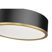 Z-Lite 1 Light Flush Mount