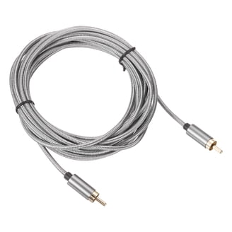 Free Shipping! Monster Cable 3898632 12 ft. RCA Audio Cable, Black