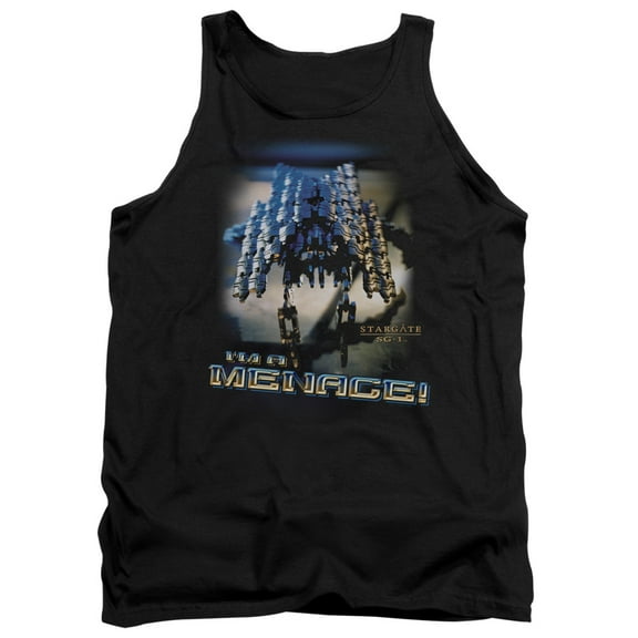 Sg1 Menace Adult Tank Top Black