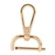 thumbnail image 5 of Cierres giratorios de langosta, cierres para bolsos, accesorios de cuero PU, cierres para llaveros, ganchos giratorios, clips de gatillo para correas , Oro de 25 mm 25mm Oro, 5 of 8