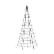Twinkly 13.1 Foot Light Tree with 750 RGB and White Lights, Pole Included