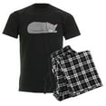 thumbnail image 6 of CafePress - Sleeping Cat Men's Dark Pajamas - Men's Dark Loose Fit Cotton Pajama Set, 6 of 7