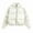 White, variant on MuZeFu Winter Jacket Women Loose Winter Coat Fashion Women Solid Stand-up Collar Cardigan Down Jacket Outerwear Padded Coat