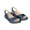 Blue, variant on Women's Pump Slingback Sandals Shoes Casual Footwear Solid Color Open Toe Wedge Sandals