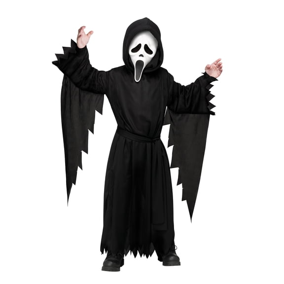 Ghost Face Halloween Costume for Toddlers, 2-Piece, Size 2T, by Fun World