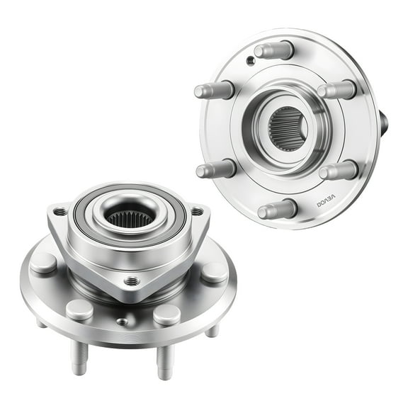 VEVOR 2PCS Front/Rear Wheel Bearing & Hub Assembly Fit for 2016-2017 Buick Enclave Convenience Leather Premium Sport Utility Chevy Traverse LS GMC Acadia OEM 513277, Wheel Bearing Hub Assembly Set