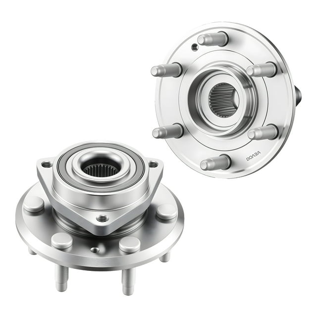 VEVOR 2 Pcs Roulement de Roue Avant/arrière & Assemblage de Moyeu Compatible avec 2016-2017 Buick Enclave Commodité Cuir Premium Sport Utilitaire Chevy Traverse LS GMC Acadia OEM 513277, Ensemble d'Assemblage de Moyeu de Roue