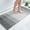 Grey, variant on Smiry Luxury Chenille Bathroom Rugs, Shaggy Absorbent Bath Rugs, Non-Slip Bath Mats for Bathroom, 16x24, Black