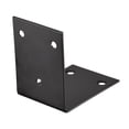 thumbnail image 4 of Unique Bargains Support d'Angle en L 65x65x48mm Noir 4 Pack, 4 of 5