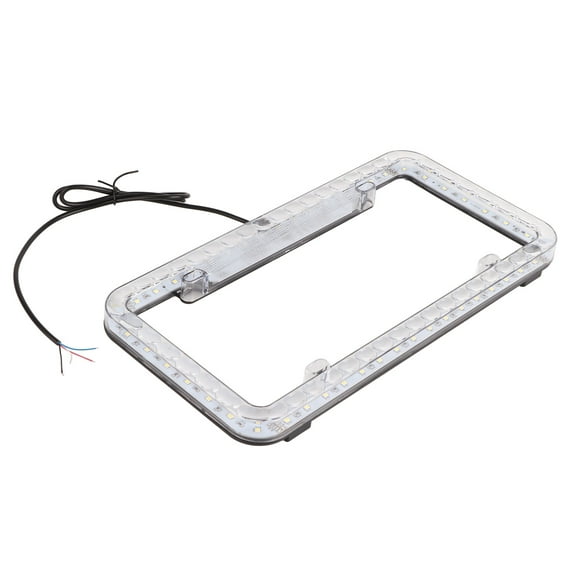 License Plate Cover,License Plate Frame Light LED License Plate License Plate Frame Bracket Highly Versatile