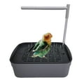 thumbnail image 5 of BULLPAW Parrot Bathtub with Pump Automatic Circulating Water Birds Shower Fountain USB Powered Parakeet Bath Box for Cockatiel Lovebird Conure Budgie, 5 of 8