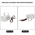 thumbnail image 1 of Wired Alarm Siren,Mini Alarm Horn Siren  Home Vehicle Security Sound Alarm System With Support 110dB DC 12V, 1 of 8