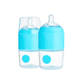 thumbnail image 1 of Popyum Biberón Anticólico Para Mezclar Fórmula 5oz/150ml 2pz Color Azul Transparente, 1 of 6