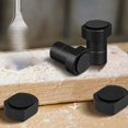thumbnail image 4 of Chendee Pack Of 6 Aluminium Alloy Bench Hooks Bench Dog Clamp Woodworking Table Clamping,20Mm Black, 4 of 9