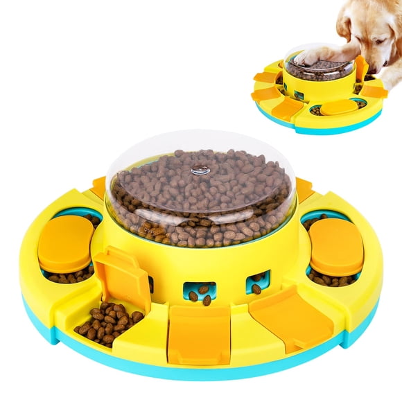 Dog Puzzle Toy Gootosee, comedero lento de 2 niveles para perros