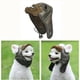 thumbnail image 4 of Disfraz de mascota, maquillaje creativo, sombrero decorativo para perro y gato (marrón, talla M), 4 of 5