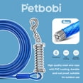 Petbobi Dog Stake 30ft Tie Out Cable for Medium Large