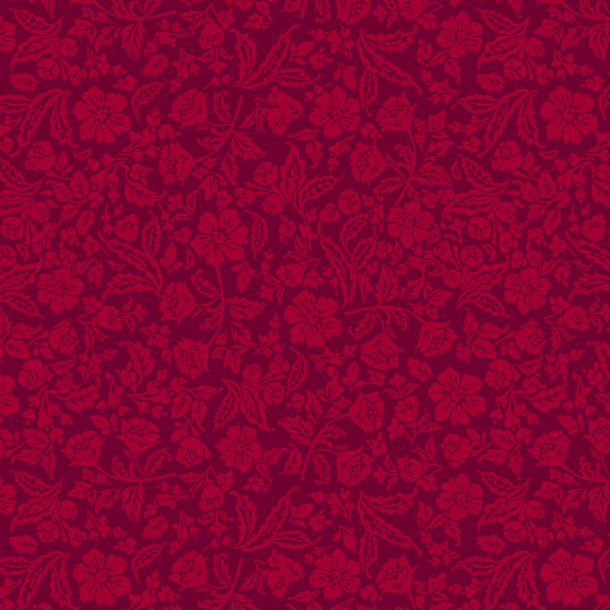 (2 pack) Waverly Inspirations 1 Yard 100% Cotton Paris Floral, Red Plum, 44" Wide for Quilting & Sewing