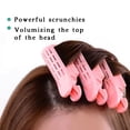 thumbnail image 4 of 4Pcs Pinces à Cheveux Rouleaux de Pince à Racine Outil de Coiffage Frisé Curler pour les Femmes Filles, Rose, 4 of 7