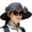 Black, variant on Solar Fan Hat, Wide Brim Sun Hat with Dual Solar Powered Fans,Removable USB Charging Fan, Fishing Hat, Beach Hat