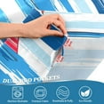thumbnail image 5 of Yayeee Kitchen Curtains Tier Set of 2 Light Filtering 57"x24" Over Sink Window Panels, Yellow Sailboats, 5 of 7