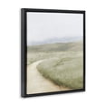 thumbnail image 2 of Stupell Industries Contemporary Green Pasture Quiet Landscape Black Floating Frame Canvas Art, 17 x 21, by Michael Marcon, 2 of 8