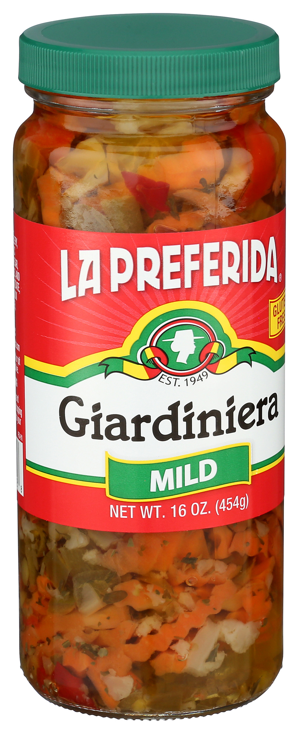 (Pack of 12), La Preferida Mild Giardiniera, 16 oz