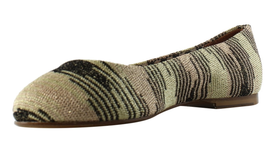 New Missoni Womens Gold Ballet Flats Size 5 New Missoni Womens Gold Ballet Flats Size 5