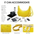 thumbnail image 4 of Duryarhall Women Crescent Shaped Single Shoulder Crossbody Bag Waterproof Design Casual Hobo Bag, 4 of 5